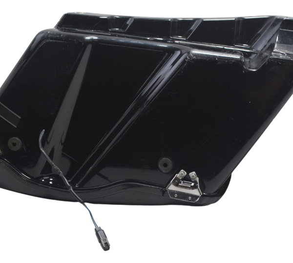 Alforge Esq C/ Detalhes Harley Electra Glide Cvo 110 12-13 Preto