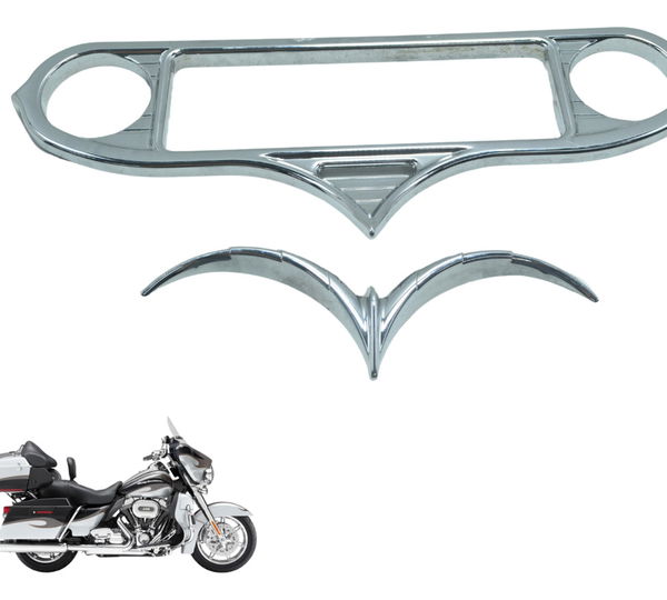 Jogo Acabamento Painel Harley Electra Glide Cvo 110 12-13