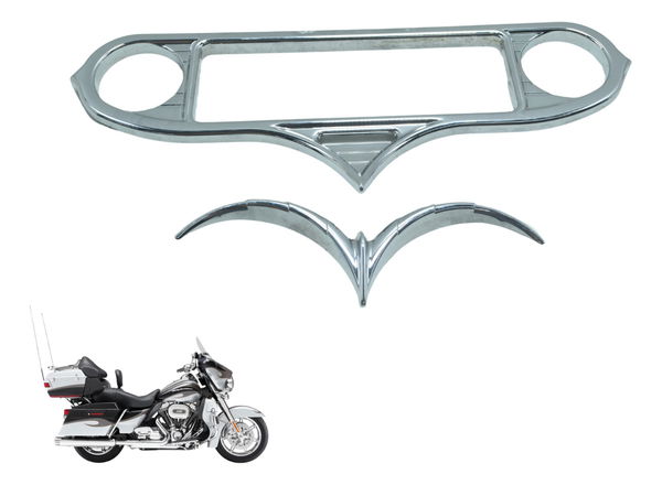 Jogo Acabamento Painel Harley Electra Glide Cvo 110 12-13