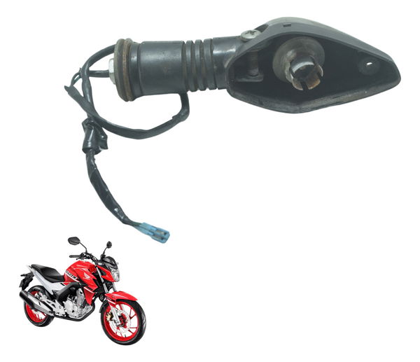 Pisca Traseiro Esq S/lente C/det Honda Cb 250f Twister 16-22