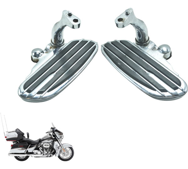 Pedaleira Tras C/ Suporte Harley Electra Glide Cvo 110 12-13