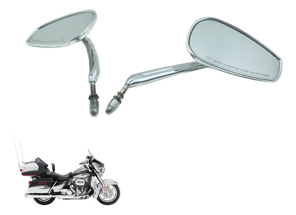 Par Espelho Retrovisor Harley Electra Glide Cvo 110 12-13