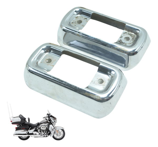 Par Capa Acabamento Escap Harley Electra Glide Cvo 110 12-13
