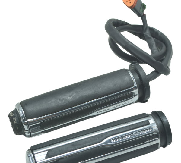 Par Manopla Aquecedor Det Harley Electra Glide Cvo 110 12-13 Preto