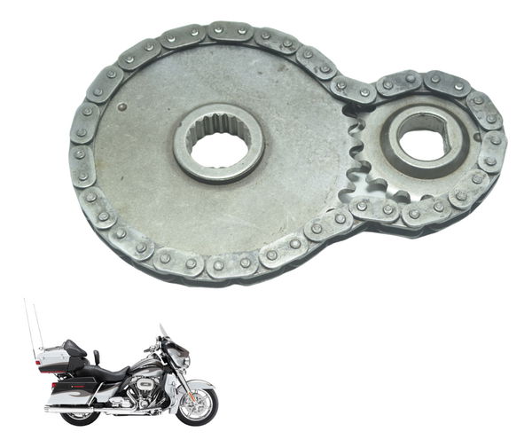 Corrente Engrenagem Coman Harley Electra Glide Cvo 110 12-13