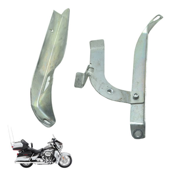 Par Suporte Morcegão Harley Electra Glide Cvo 110 12-13 Orig