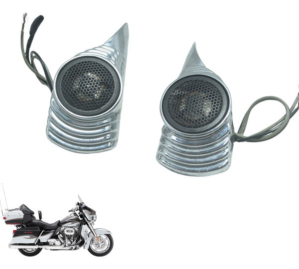 Par Auto Falante Morcegão Harley Electra Glide Cvo 110 12-13