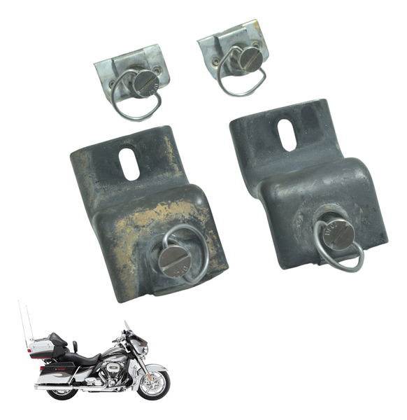 Jogo Trava Alforge Harley Electra Glide Cvo 110 12-13 Orig