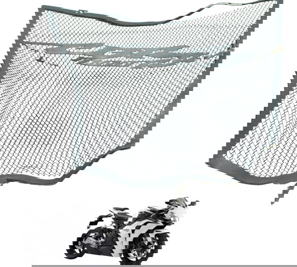 Grade Radiador C/ Avaria Honda Cbr 1000 Rr 08-11 Original Preto