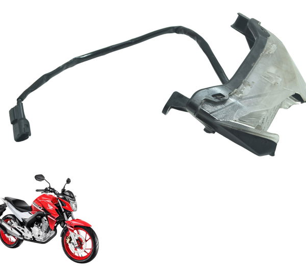 Lanterna Traseira C/ Avaria Honda Cb 250f Twister 16-22 Orig Ambos Lados Branco