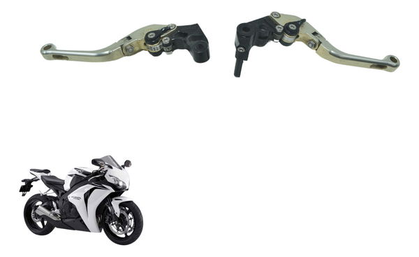Par Manete Esportivo C/ Detalhes Honda Cbr 1000 Rr 08-11