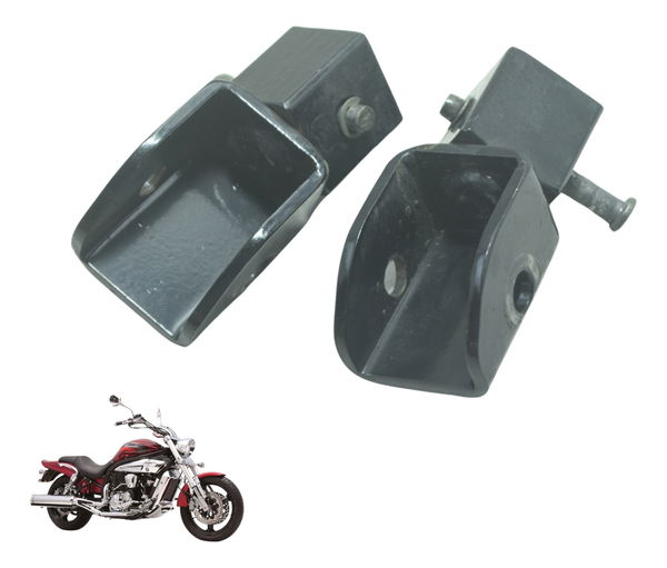 Par Suporte Pedaleira Tras Kasinski Mirage 650 10-13 Orig