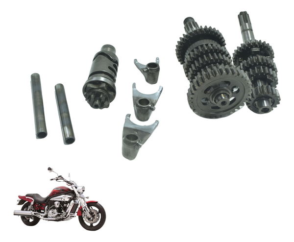 Caixa Marcha Completa Kasinski Mirage 650 10-13 Original