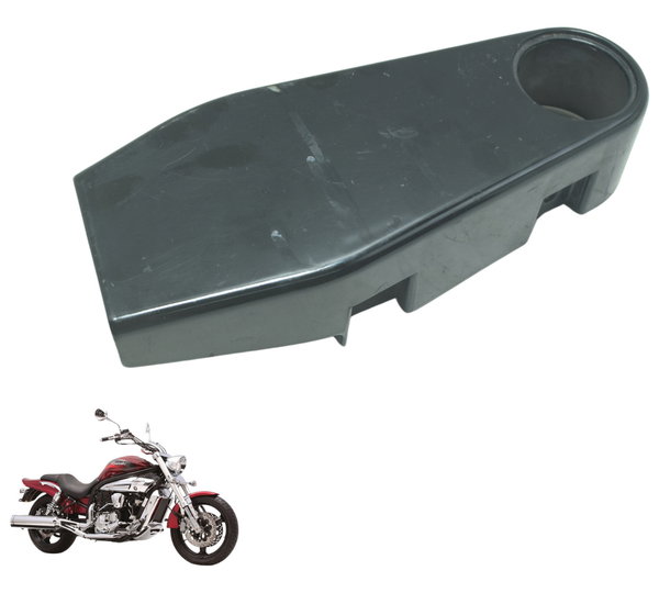 Carenagem Quadro Elástico Kasinski Mirage 650 10-13 Original Preto