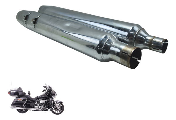 Ponteira Escape C/ Avaria Harley Electra Glide Touring 17-19