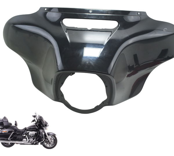 Carenagem Frontal C/ Det Harley Electra Glide Touring 17-19 Preto