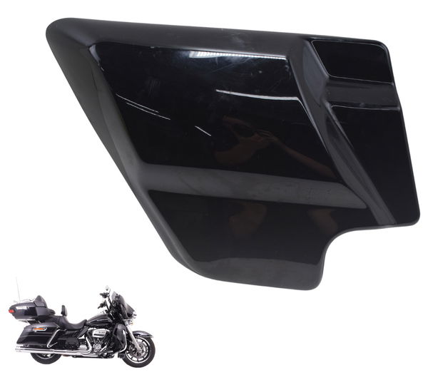 Carenagem Lat Esq C/ Det Harley Electra Glide Touring 17-19 Preto