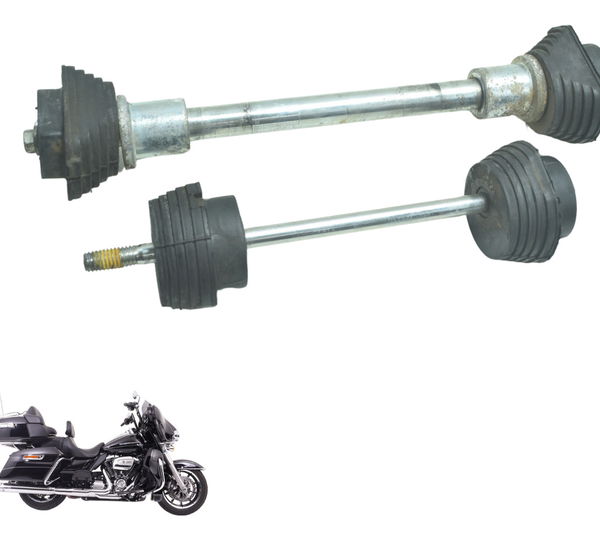 Jogo Coxim Suporte Motor Harley Electra Glide Touring 17-19