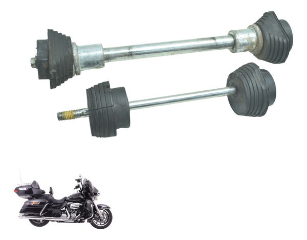 Jogo Coxim Suporte Motor Harley Electra Glide Touring 17-19