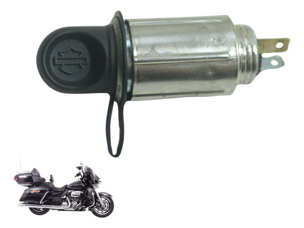Tomada 12v Harley Electra Glide Touring 17-19 Original