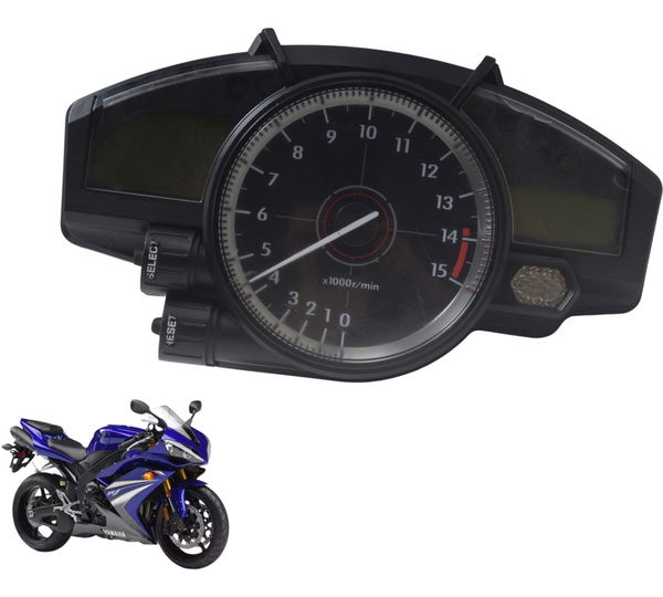 Painel C/ Detalhes S/ Cold Yamaha Yzf R1 07-08 Original