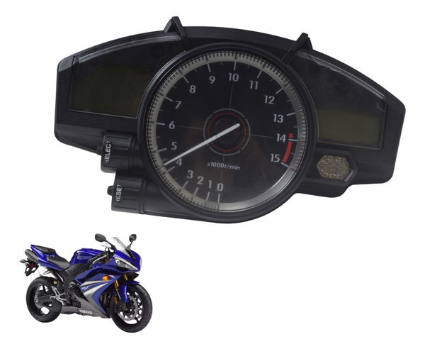Painel C/ Detalhes S/ Cold Yamaha Yzf R1 07-08 Original