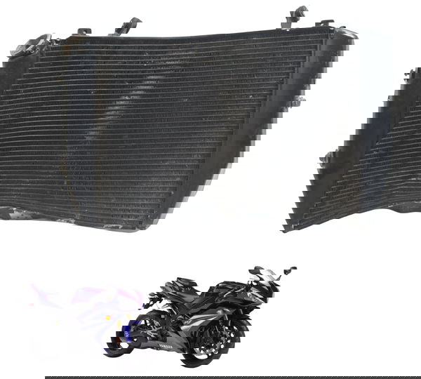 Radiador Água C/ Avaria Yamaha Yzf R1 07-08 Original
