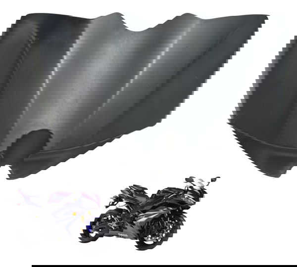 Capa Tanque C/ Detalhes Yamaha Yzf R1 07-08 Original Preto