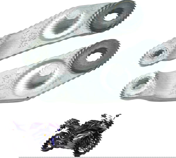 Par Suporte Tanque Yamaha Yzf R1 07-08 Original