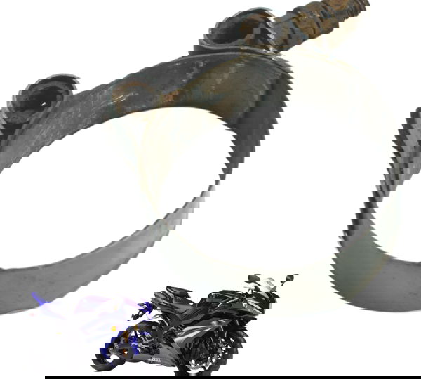 Abraçadeira Curva Escape Yamaha Yzf R1 07-08 Original