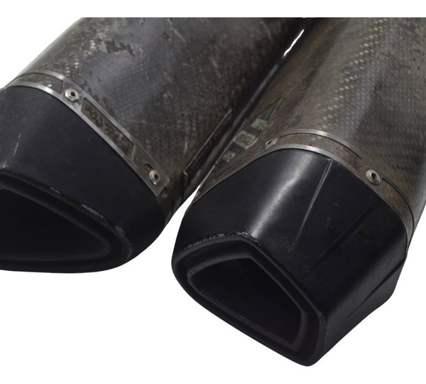 Par Ponteira Escape Esportivo Wr Yamaha Yzf R1 07-08