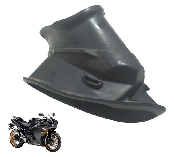 Borracha Duto Ar Esquerdo Yamaha Yzf R1 09-15 Original