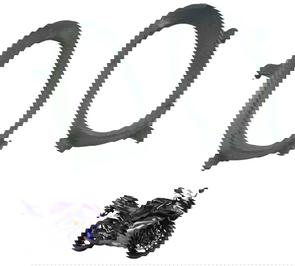 Par Borracha Duto Ar Yamaha Yzf R1 07-08 Original