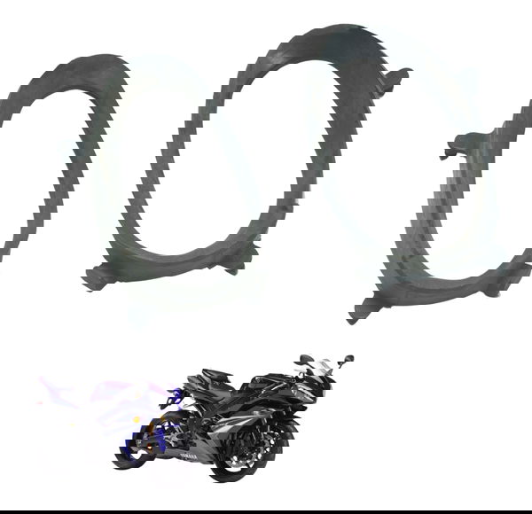 Par Borracha Duto Ar Yamaha Yzf R1 07-08 Original