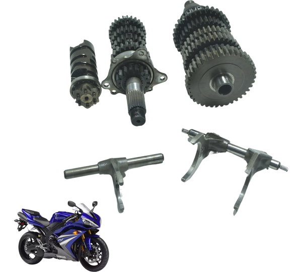 Caixa Marcha Câmbio Yamaha Yzf R1 07-08 Original