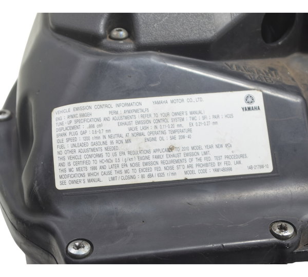 Caixa Filtro Ar Yamaha Yzf R1 09-15 Original