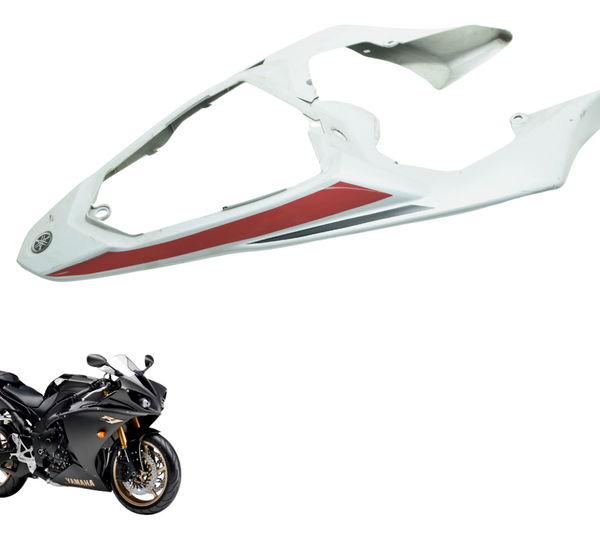 Carenagem Rabeta  C/avaria Yamaha Yzf R1 09-15 Original Branco