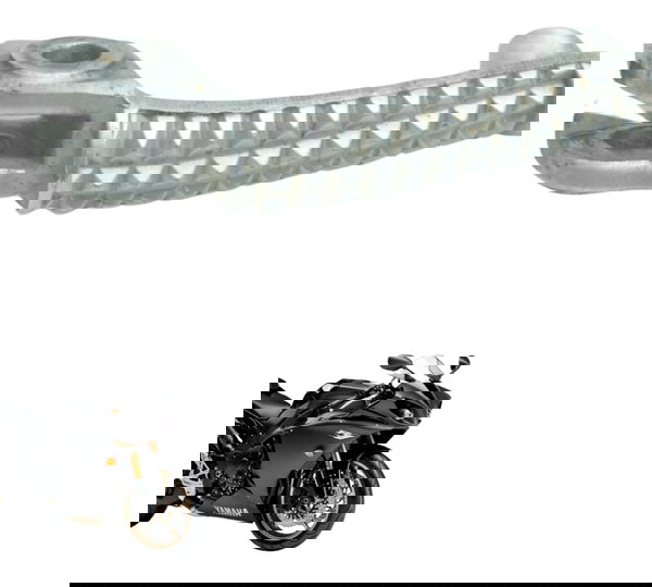 Pedaleria Dianteira Esq C/avaria Yamaha Yzf R1 09-15 Orig