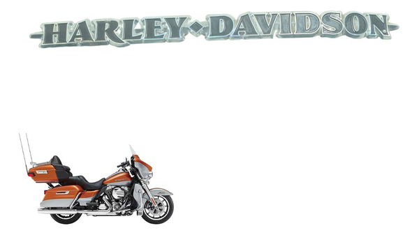 Emblema Tanque Dir Harley Touring Electra Glide 14-17 Orig