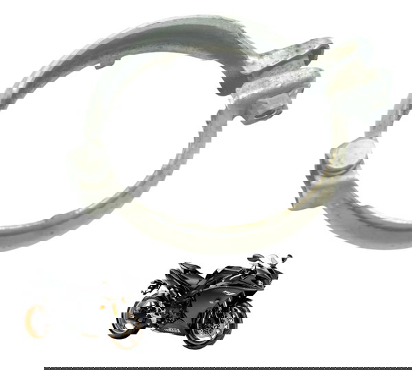 Abraçadeira Escape Yamaha Yzf R1 09-15 Original