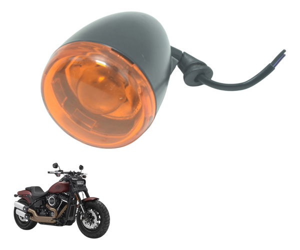 Pisca Dianteiro S/plug Harley Fat Bob M8 Fxfb 18-23 Original