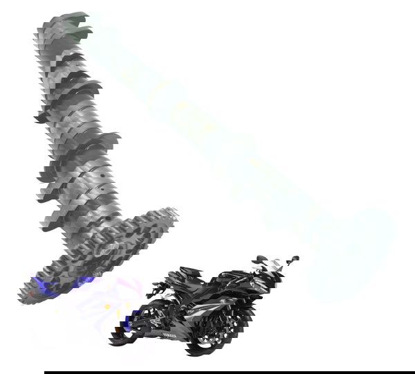 Arvore Comando Válvula Escape Yamaha Yzf R1 07-08 Original