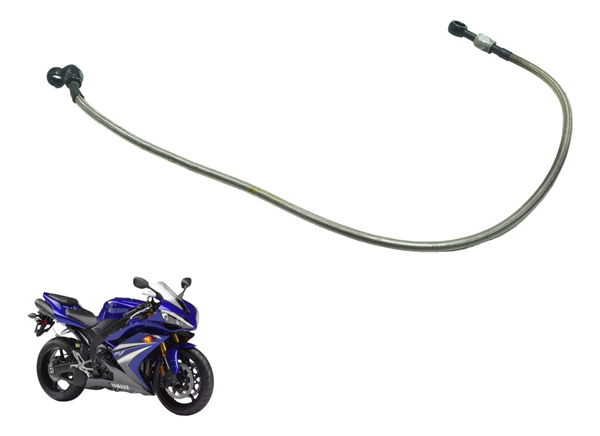 Flexível Freio Traseiro C/ Detalhes Yamaha Yzf R1 07-08 Orig