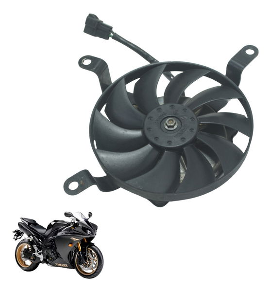 Ventoinha Radiador Esquerdo Yamaha Yzf R1 09-15 Original