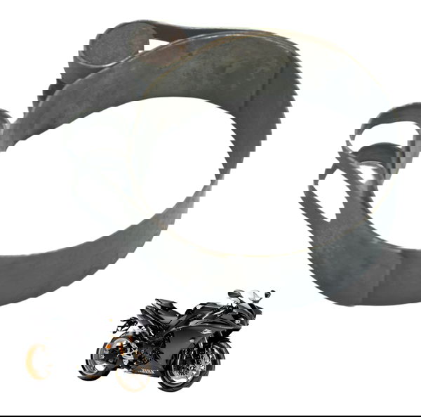 Abraçadeira Escape Yamaha Yzf R1 09-15 Original