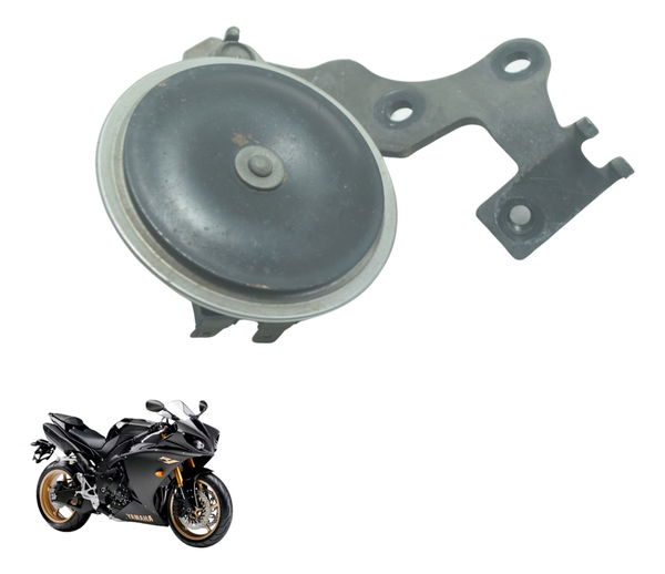 Buzina Com Suporte Yamaha Yzf R1 09-15 Original
