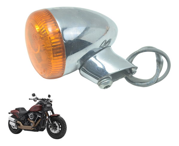 Pisca Traseiro Led S/plug Harley Fat Boy M8 18-23 Original