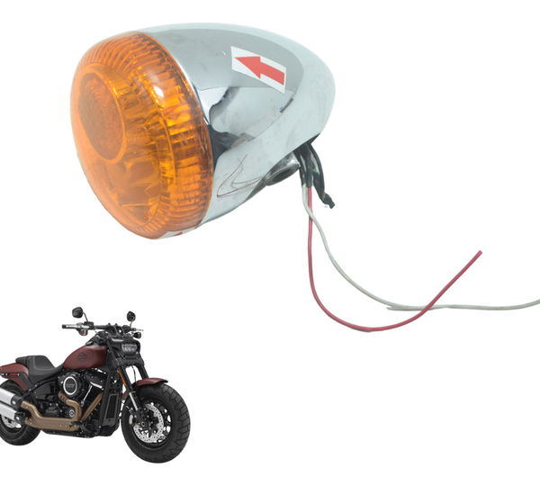 Pisca Tras Led S/ Plug 3 Funções Harley Fat Boy M8 18-23
