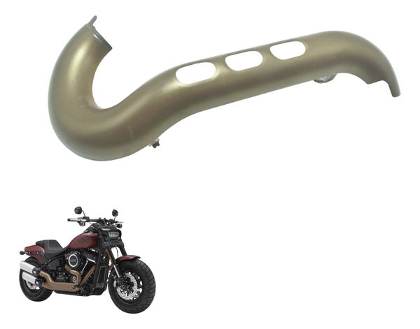 Capa Curva Traseira Escape Harley Fat Bob M8 Fxfb 18-23 Orig