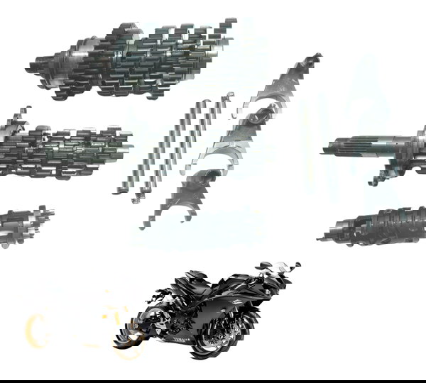 Caixa Marcha Câmbio Yamaha Yzf R1 09-15 Original